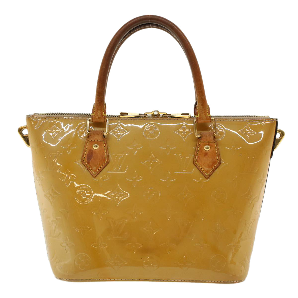 LOUIS VUITTON Vernis Montebello PM Hand Bag 2way Dunne M90167 LV Auth 41645