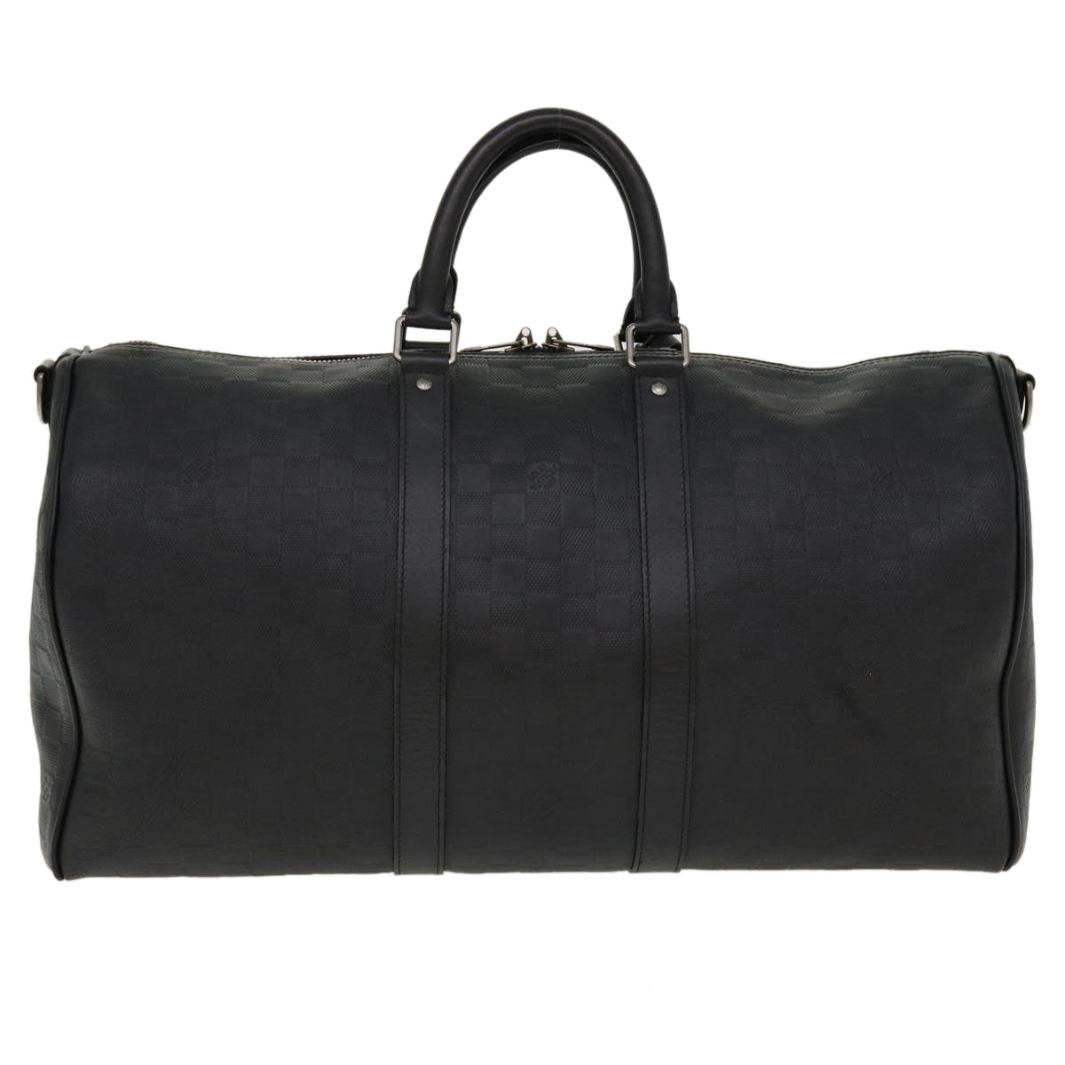 LOUIS VUITTON Damier Infini Keepall Bandouliere 45 Boston Bag N41145 LV 42163