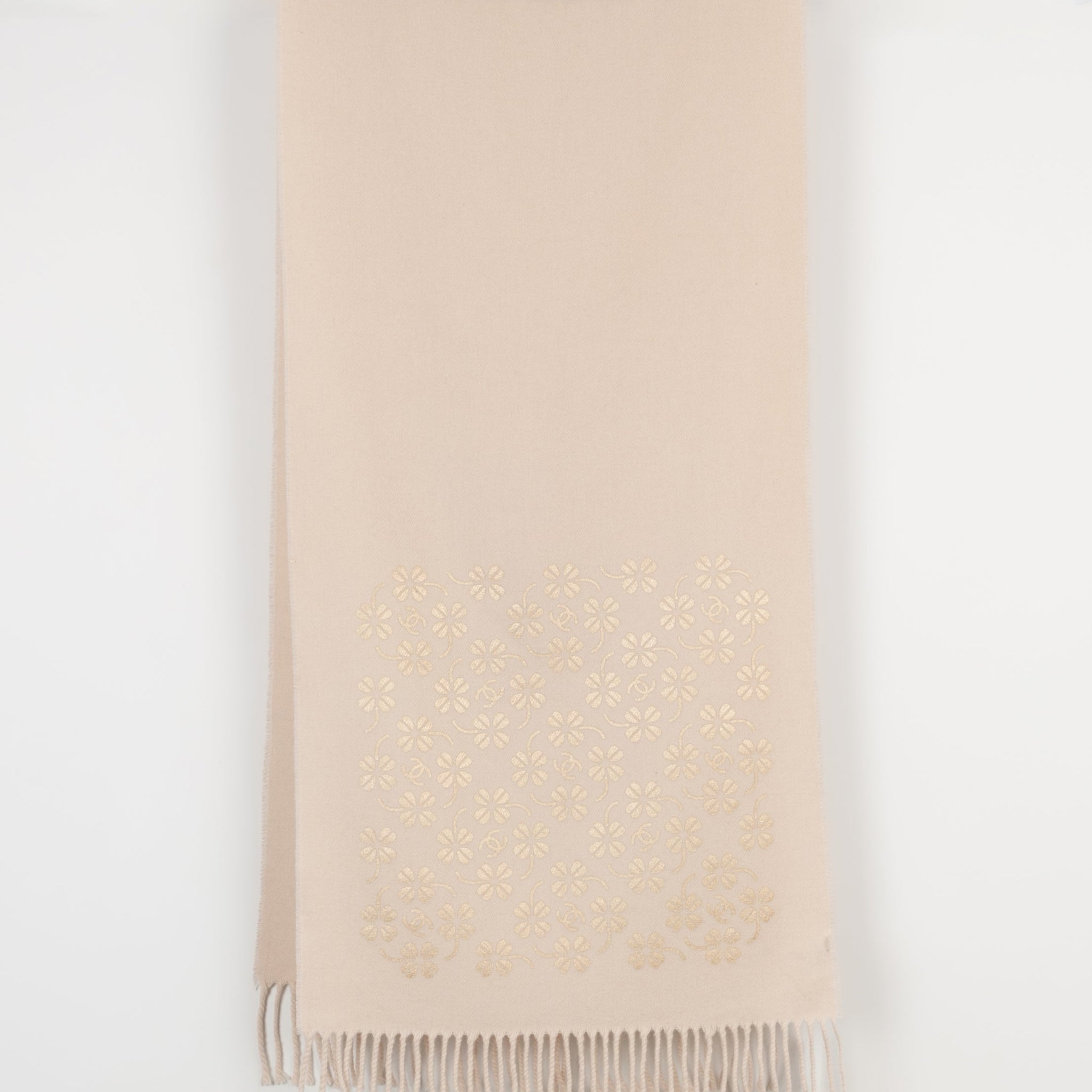 Echarpe en laine et cachemire Chanel