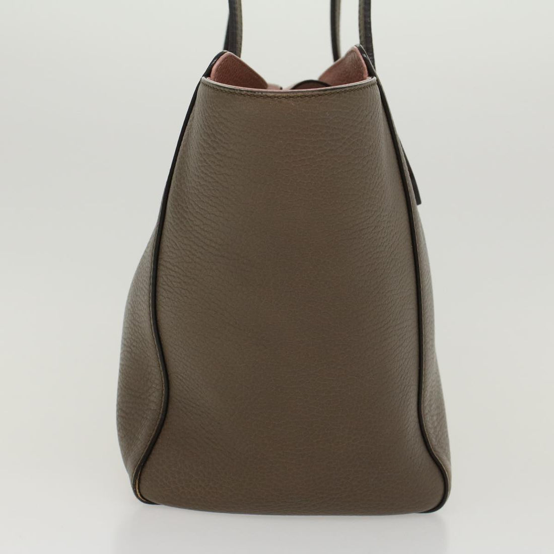 GUCCI Shoulder Bag Leather Gray 354408  45056