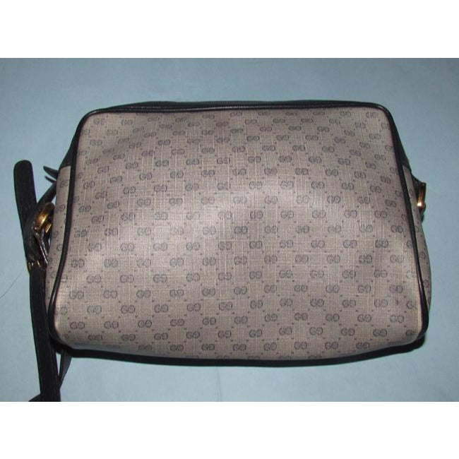 Gucci Crossbody W Micro Guccissima Canvasleather Shouldercrossbody Navy G Printredblue Stripe Coated