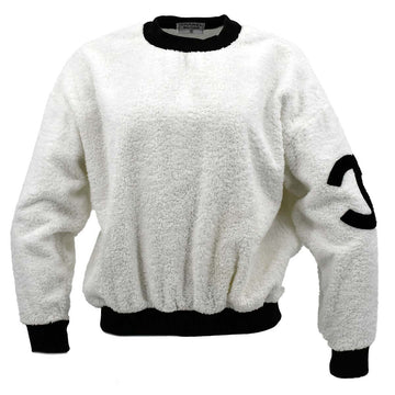 Chanel Sweatshirt Tops White Black