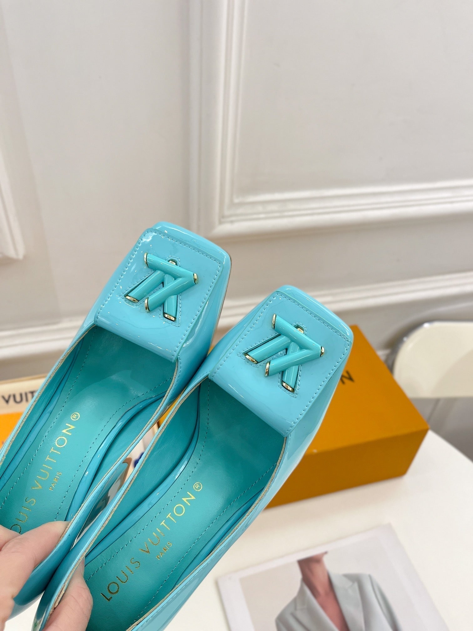 New Louis Vuitton High Heel Shoes 008