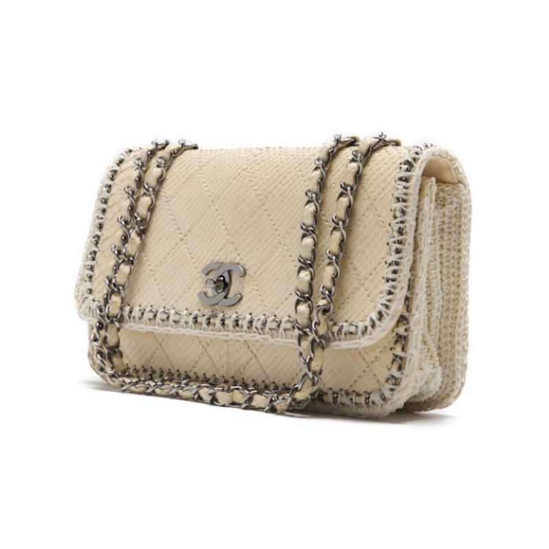 CHANEL ?CHANEL? Turnrock Chain Shoulder Pearson Leather Ivory (Silver G)  Shoulder Bag Ladies Shoulder Bag ? Delivery? Ladies Shoulder Bag Free Delivery Ladies Shoulder Bag Free Delivery Ladies Shoulder