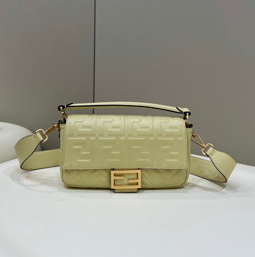 FI Baguette Khaki For Womtlm, Womtlm’s Handbags, Shoulder And Crossbody Bags 10.6in/27cm FF 8BR600