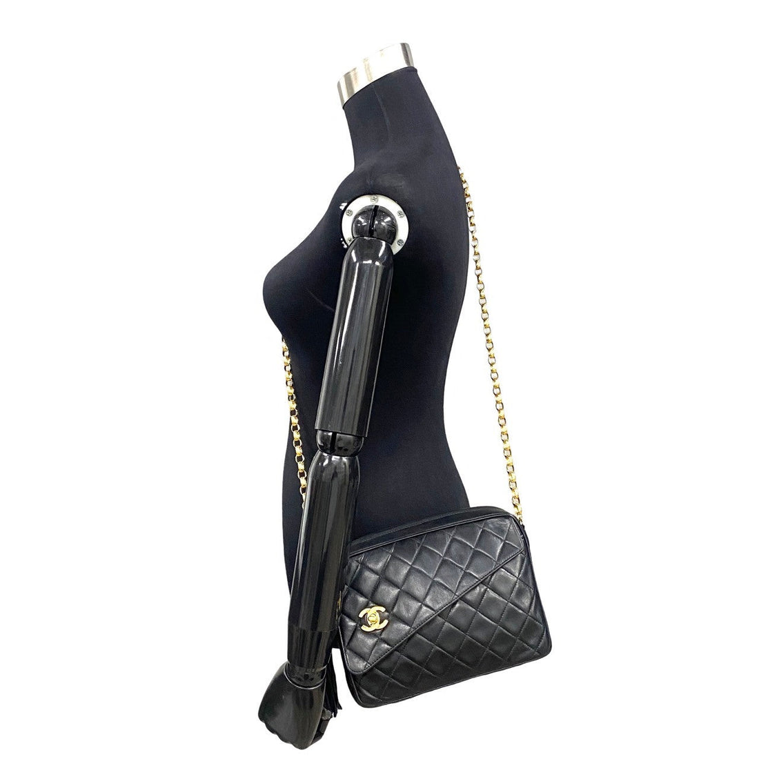 Chanel CC Matelasse Camera Bag  Leather Crossbody Bag in Good condition