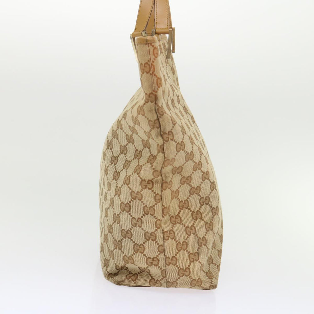 GUCCI GG Canvas Tote Bag Beige  48448