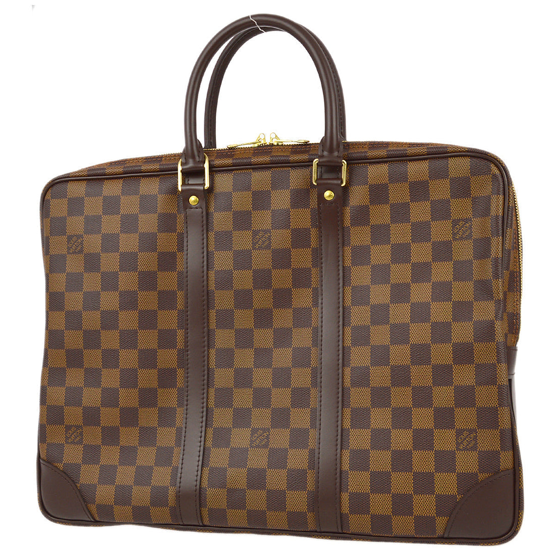 Louis Vuitton 2006 Damier Porte Documents Voyage HandBag N41124