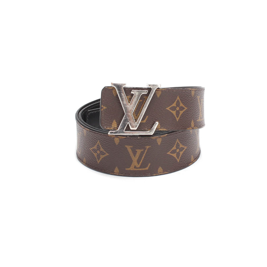 LOUIS VUITTON Monogram Initiales Belt