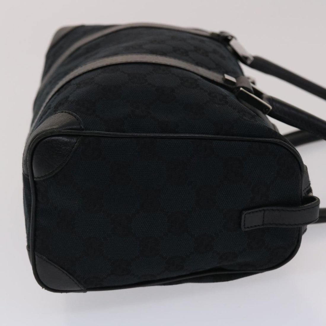GUCCI GG Canvas Hand Bag Black  49079