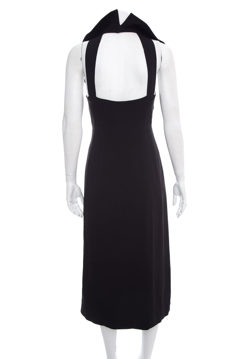 Chanel 1996 Black Sleeveless Dress SZ 36