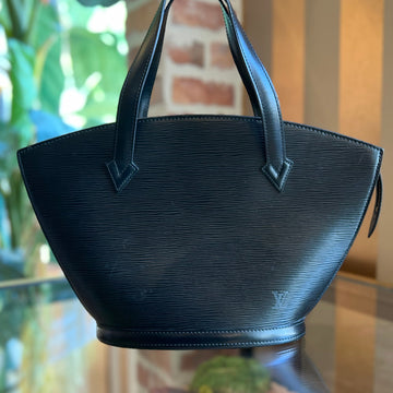LOUIS VUITTON Saint Jacques PM Epi Black