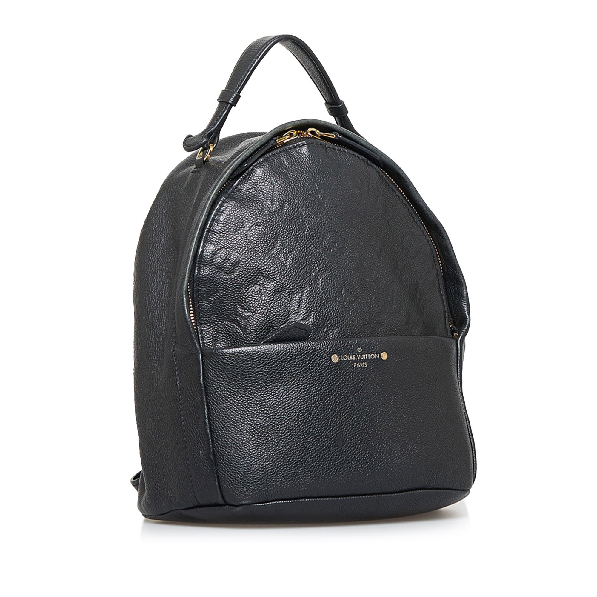 Black Louis Vuitton Monogram Empreinte Sorbonne Backpack