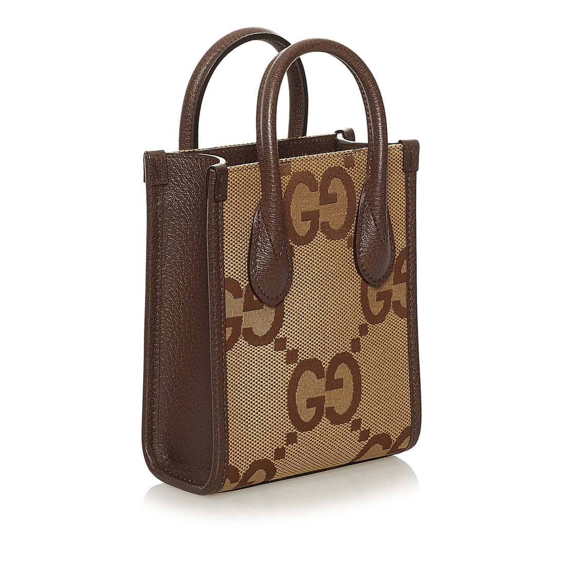 Gucci Jumbo GG Canvas Web Satchel