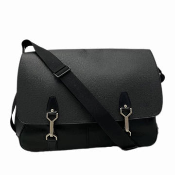 Louis Vuitton  Leather Nylon Shoulder Bag