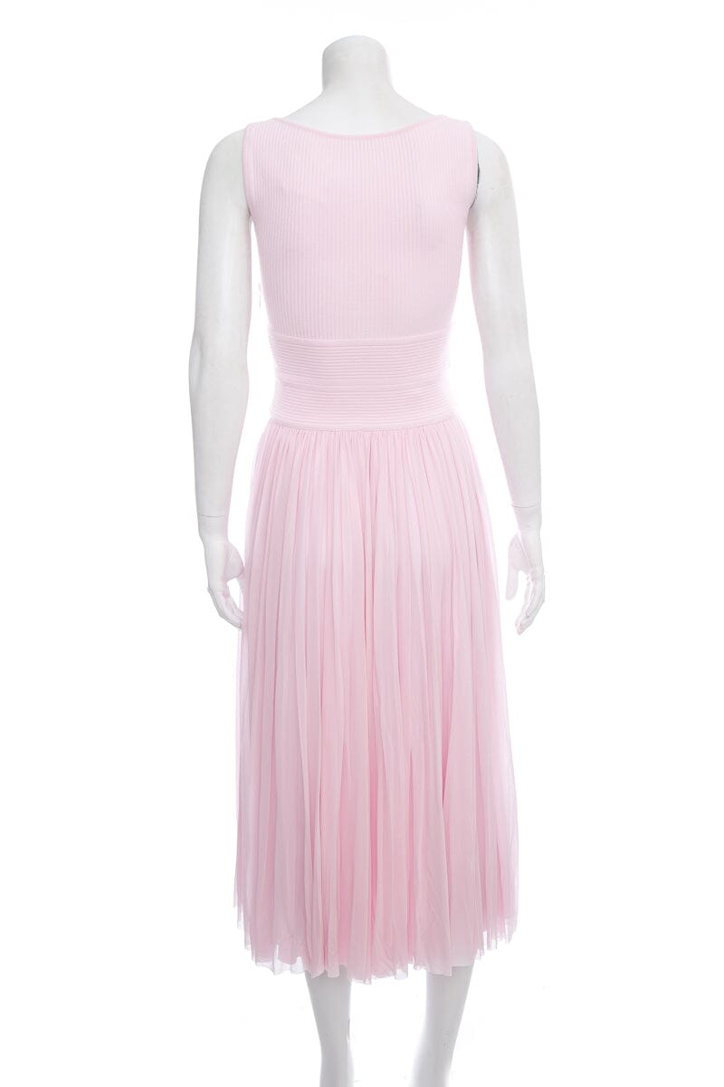 Alexander McQueen Pink Sleeveless Dress SZ 38