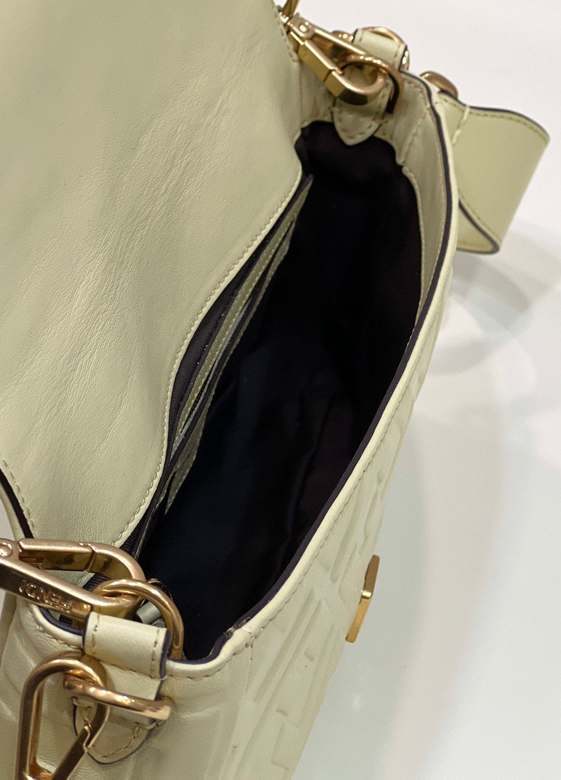 FI Baguette Khaki For Womtlm, Womtlm’s Handbags, Shoulder And Crossbody Bags 10.6in/27cm FF 8BR600