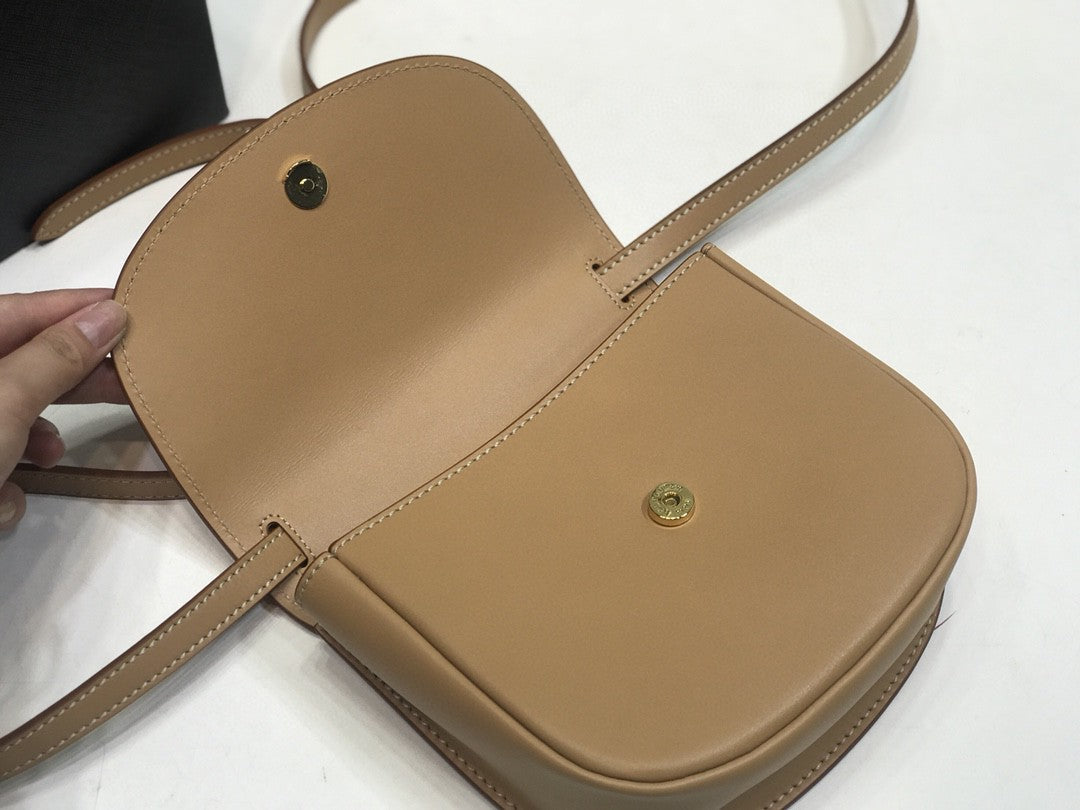 YSSL Kaia Medium Shoulder Bag Brown For Womtlm 8.5in/22cm YSL