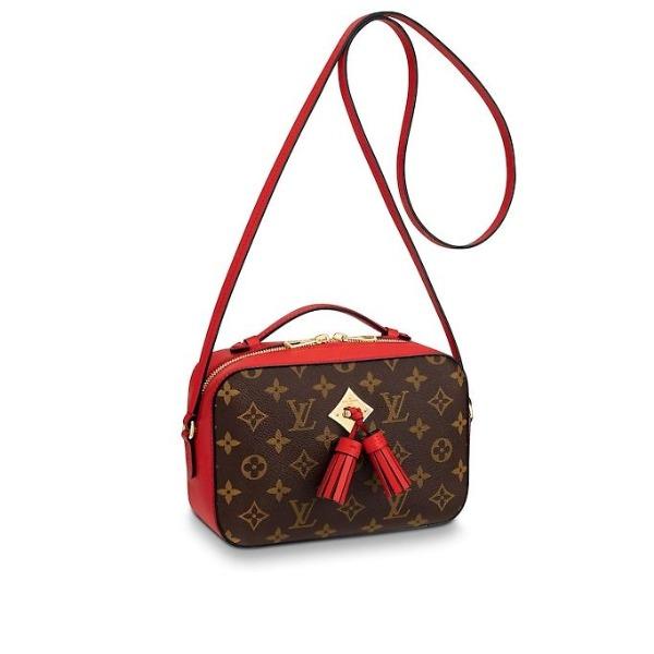 Louis Vuitton Saintonge Monogram Coquelicot