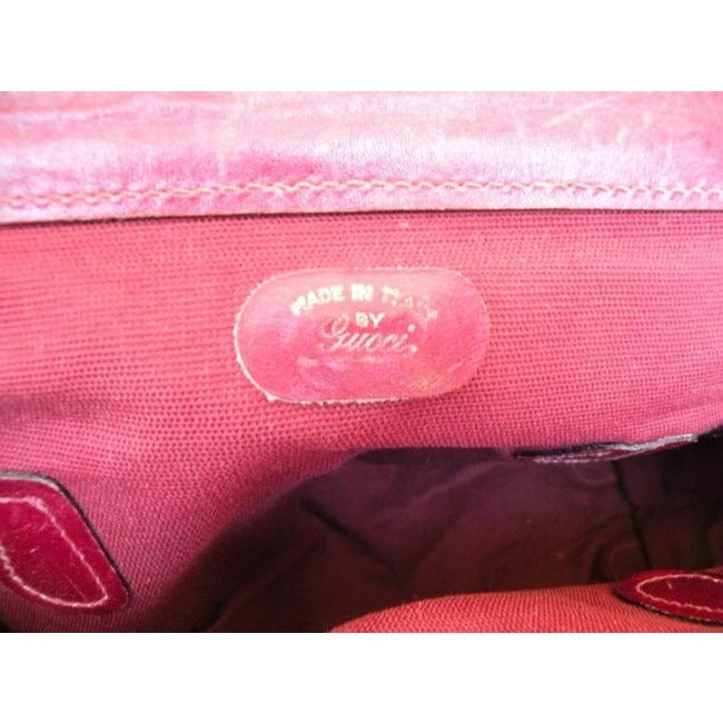 Gucci Anniversary Kelly Style Totesatchel Navyred Diagonal G Print Canvas And Leather Satchel