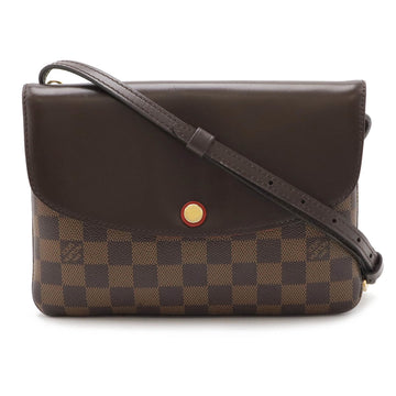 Louis Vuitton Damier  Pvc Pochette Shoulder Bag