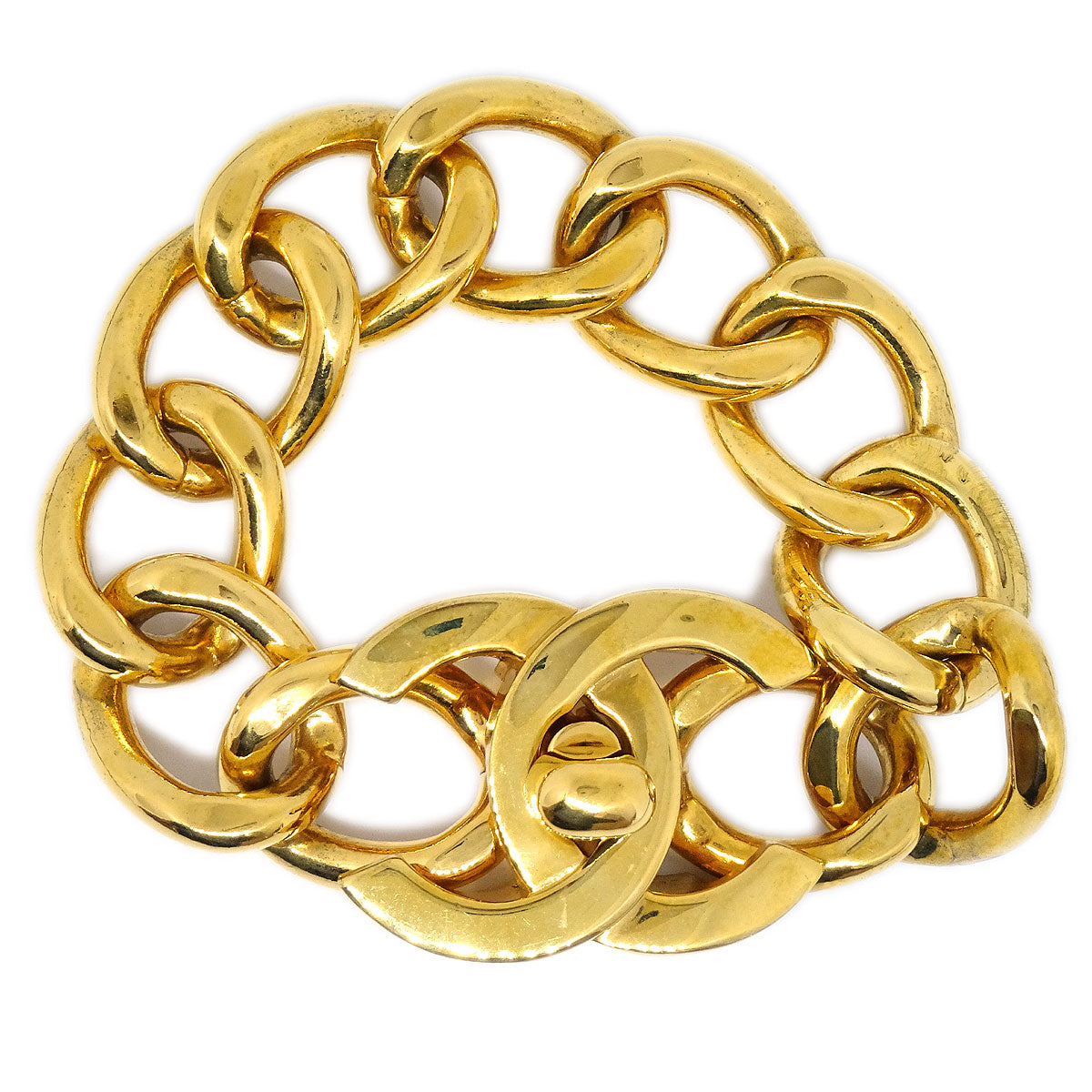 Chanel Turnlock Bracelet Gold 95A