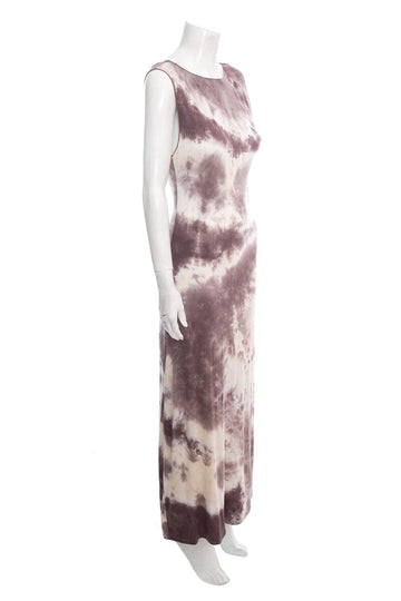 DISSH Mauve Tie Dye Maxi Dress SZ L NWT