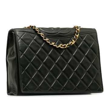 Chanel CC Matelasse Lambskin Crossbody Bag