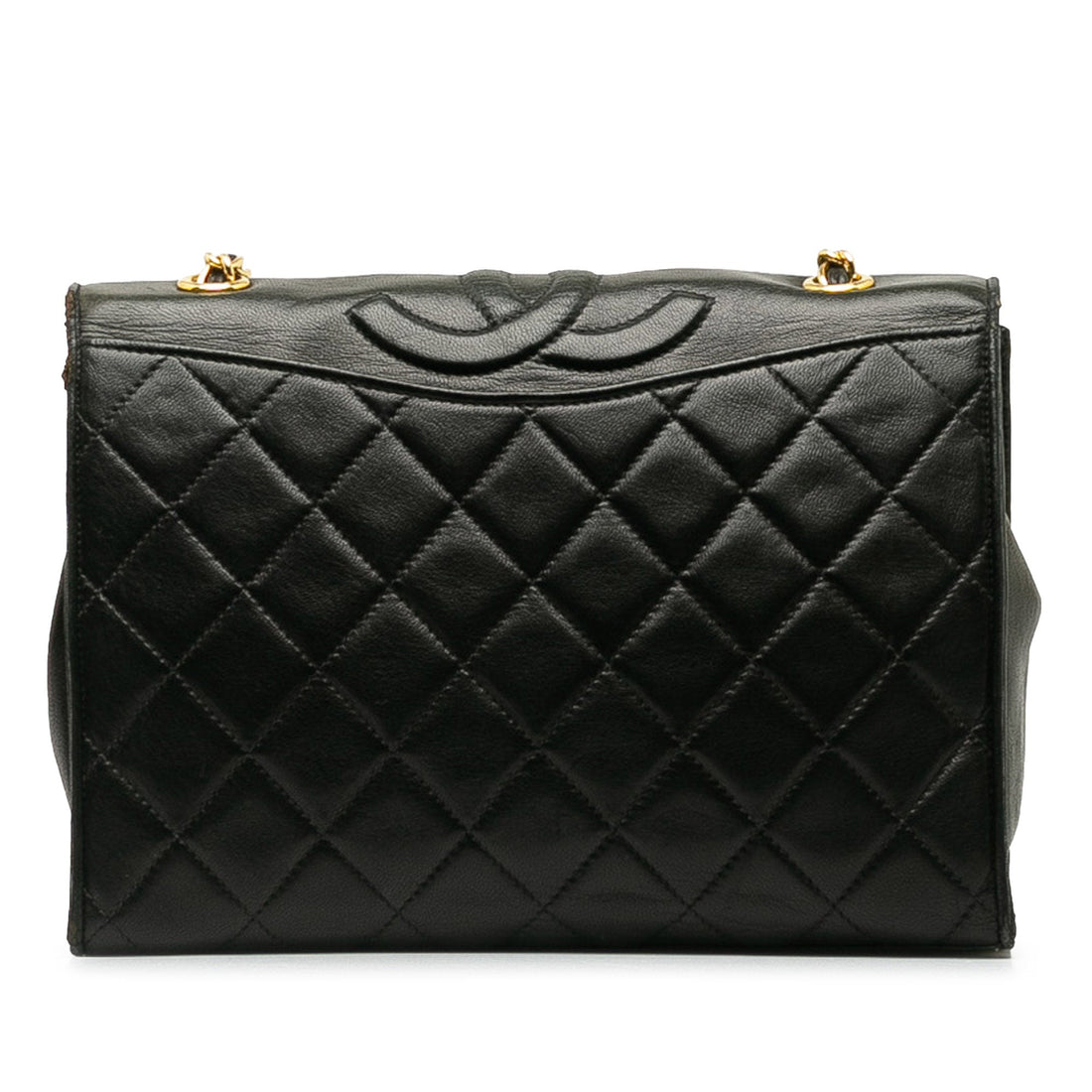 Chanel CC Matelasse Lambskin Crossbody Bag
