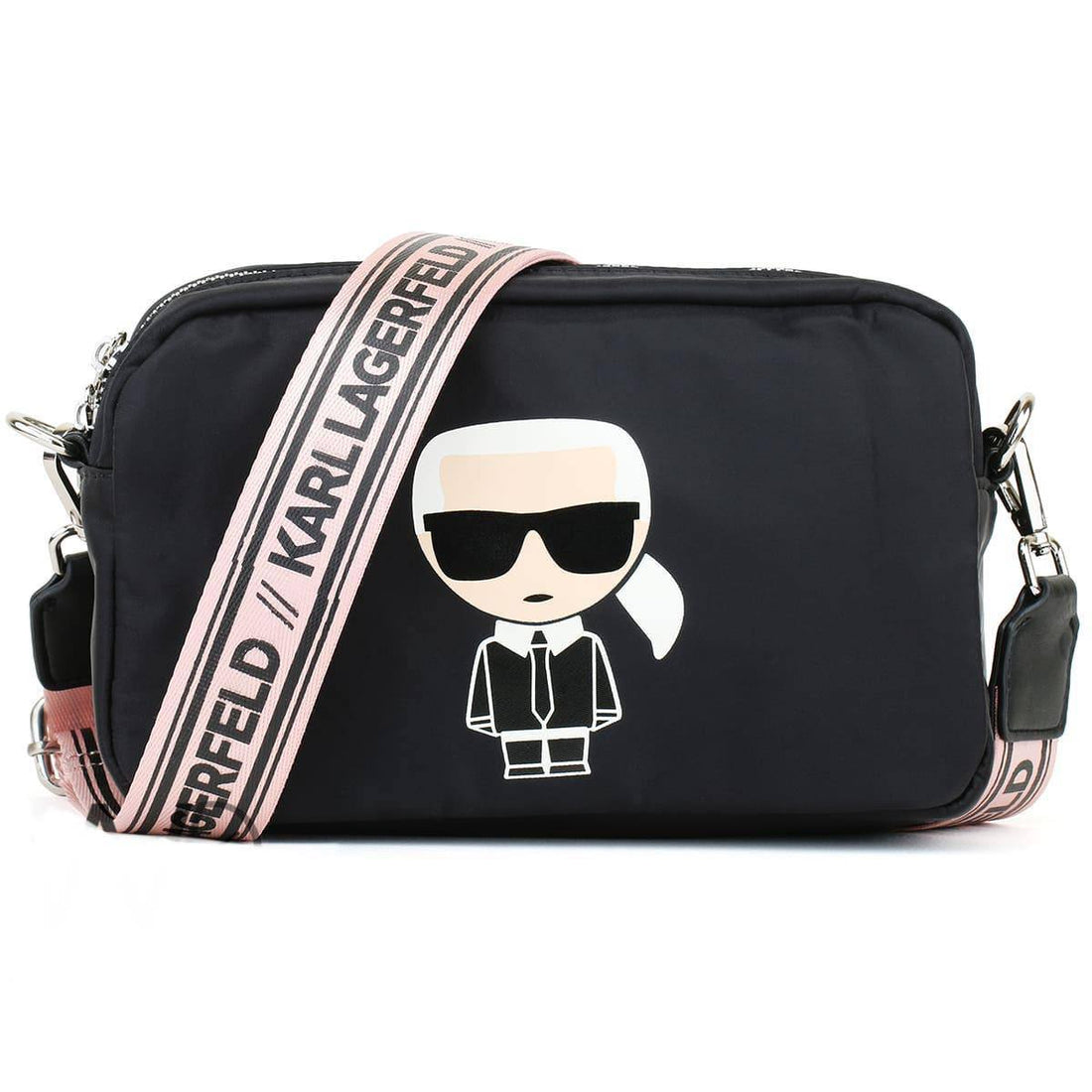 Black Karl Lagerfeld Handbag Crossbody Wash Bag