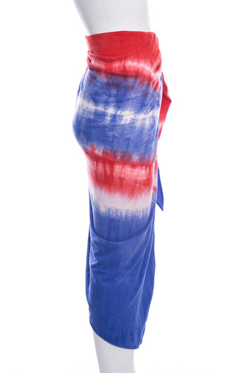 Loewe Tye Dye Wrap Skirt SZ L