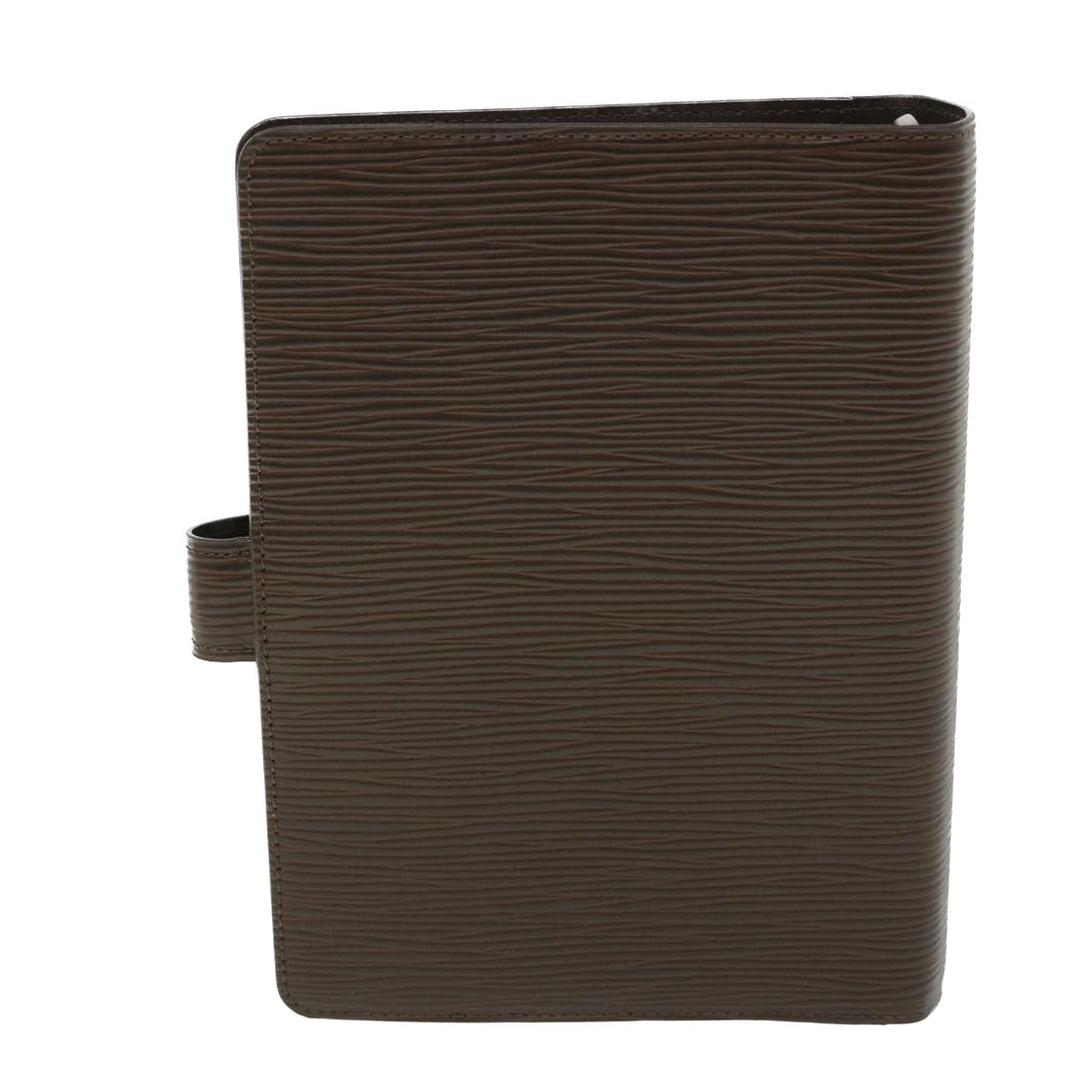 LOUIS VUITTON Epi Agenda MM Day Planner Cover Mocha R2004D LV Auth 55090