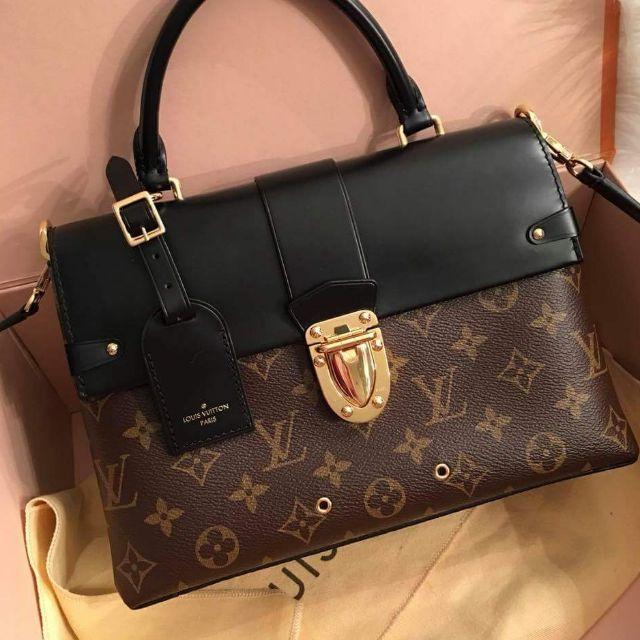 Louis Vuitton One Handle Flap Bag MM Monogram