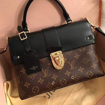 Louis Vuitton One Handle Flap Bag MM Monogram