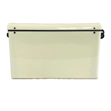 CHANEL - CC Single Chain Shoulder Bag Plastic Bi-Color Shoulder Bag