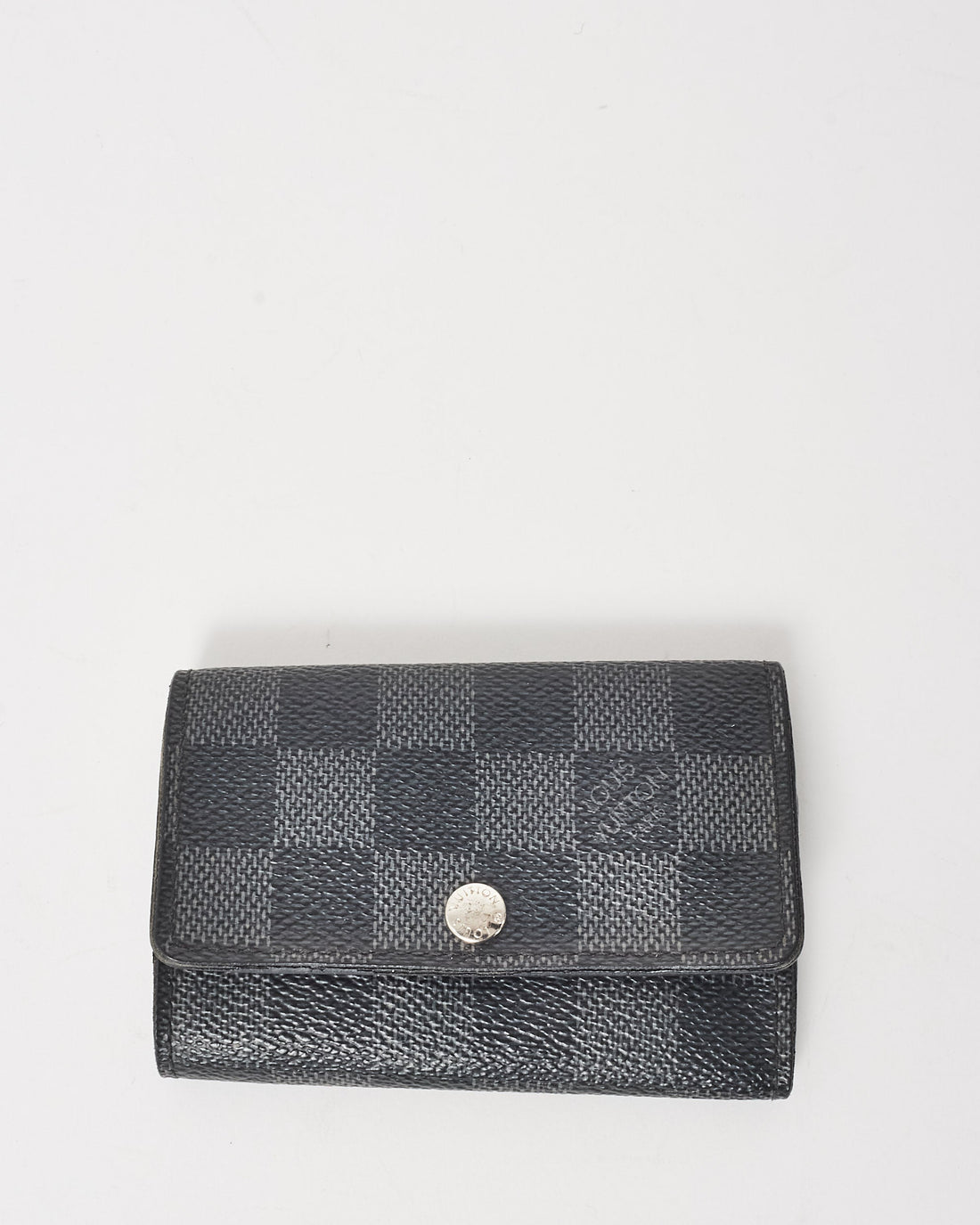 CHANEL Classic Double Flap 10" Chain Shoulder Bag Black Lambskin k63