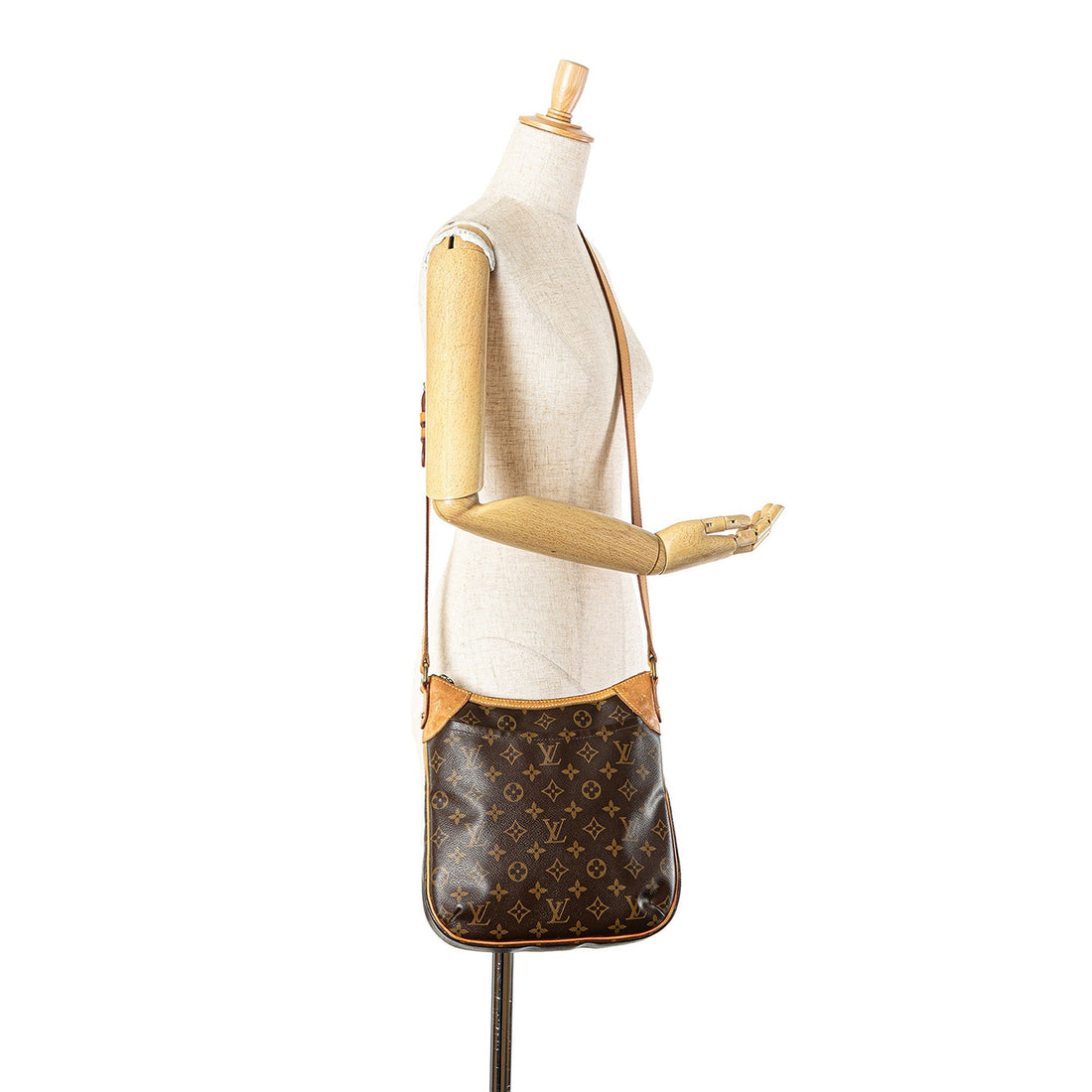 Brown Louis Vuitton Monogram Odeon PM Crossbody Bag
