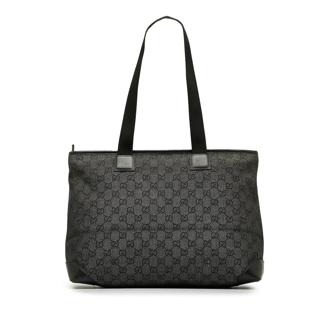 Black Gucci GG Canvas Tote Bag