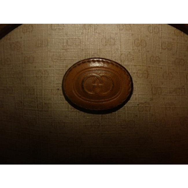 ON SALE! Gucci Camel On Ivory Micro Guccissima Print Crossbody