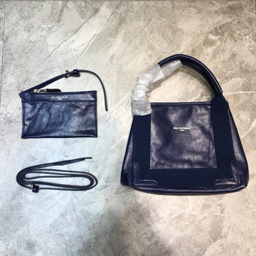 Baltlm Navy XS Tote Bag In Blue, For Womtlm,  Bags 12.6in/32cm
