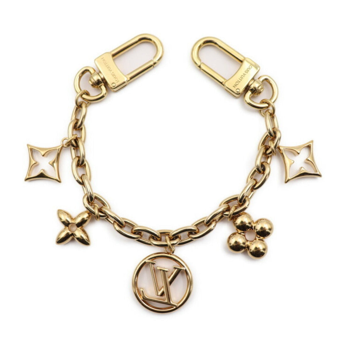 Louis Vuitton Monogram  Monogram Metal Monogram Keyring