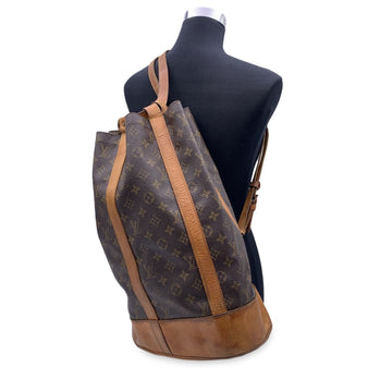 LOUIS VUITTON Vintage Monogram Canvas Sac Randonnee Shoulder Bag