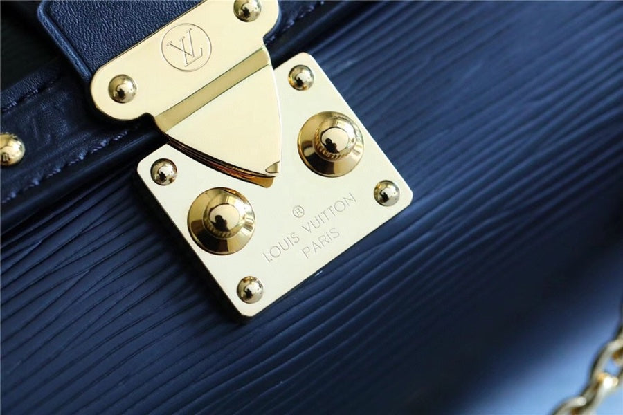 LV Papillon Trunk Epi Black For Womtlm, Womtlm’s Bags, Shoulder And Crossbody Bags 7.5in/19cm LV M58655