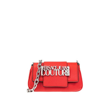 Luxury Synthetic Crossbody Bag with Logo Detail