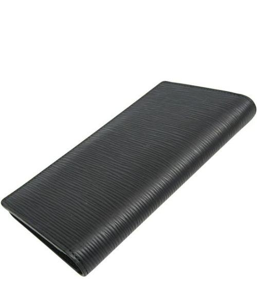 Louis Vuitton Circle signature Brazza Wallet Epi Leather Noir