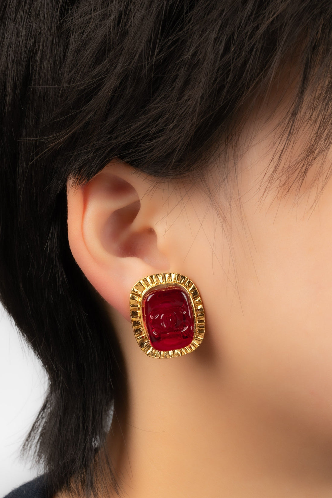 Boucles d'oreilles Chanel Printemps 1993