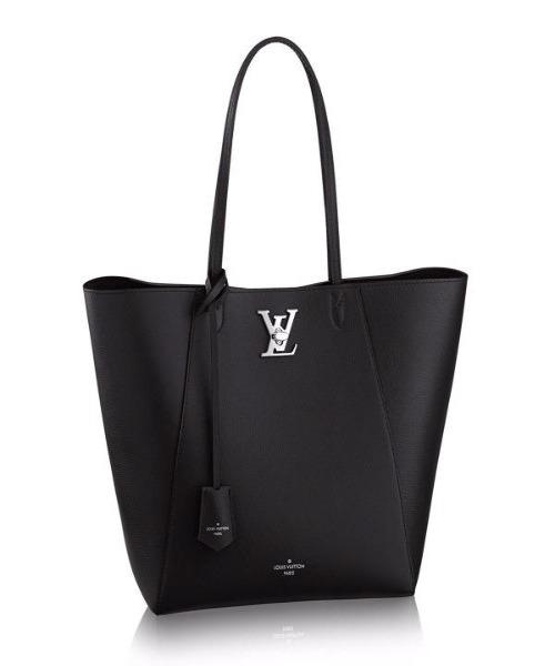 Louis Vuitton Lockme Cabas Bag Noir
