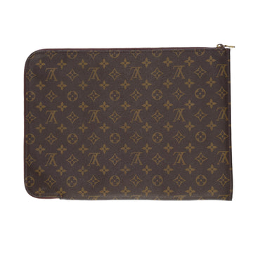 LOUIS VUITTON document holder in brown monogram canvas