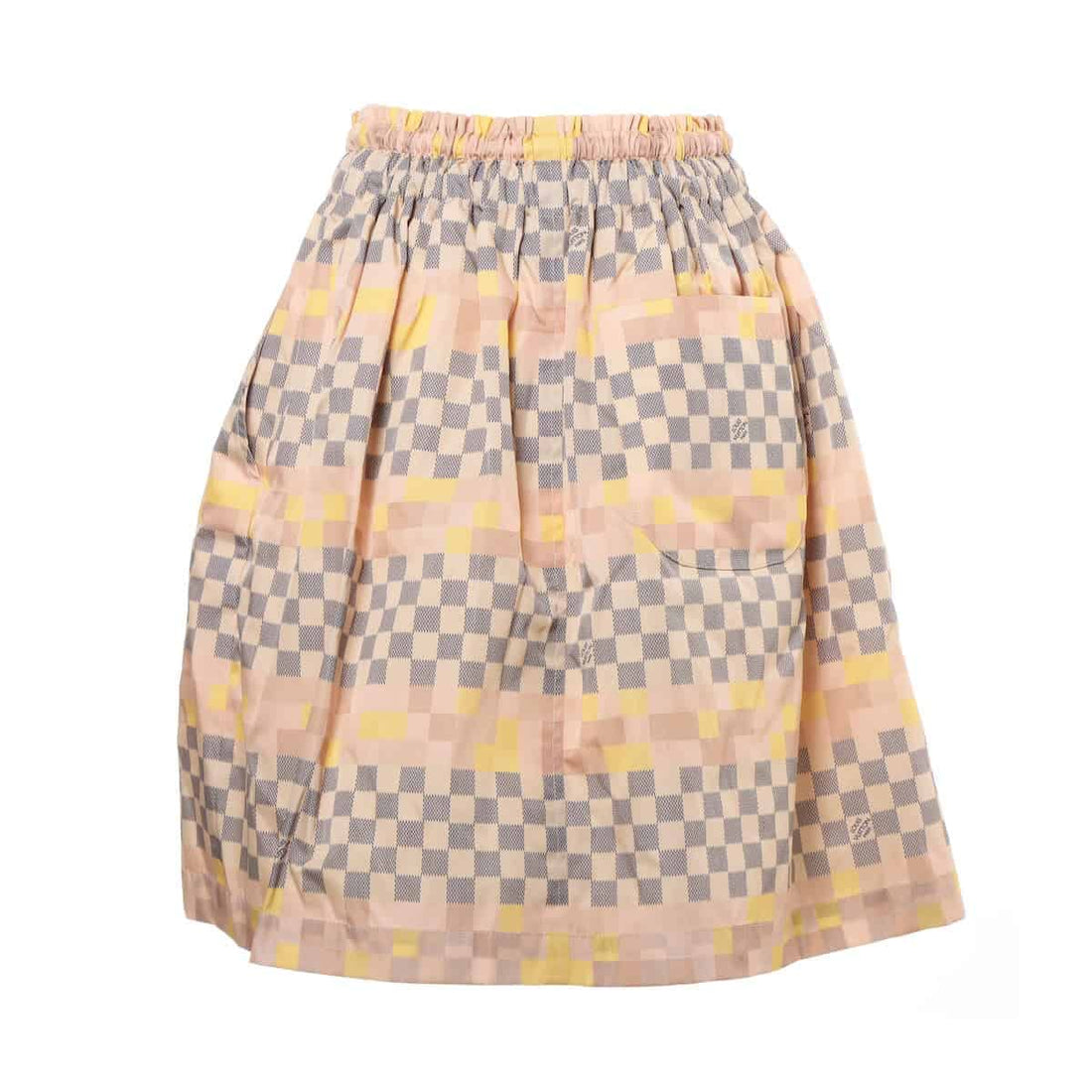 Louis Vuitton 22AW Cotton x Nylon Shirt 34  Pink RW222W Damier Nalle