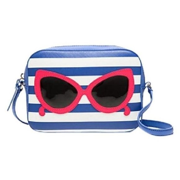 Kate Spade, limited edition, 'Mindy' style 'Make a Splash', rectangular, shoulder or cross body purse
